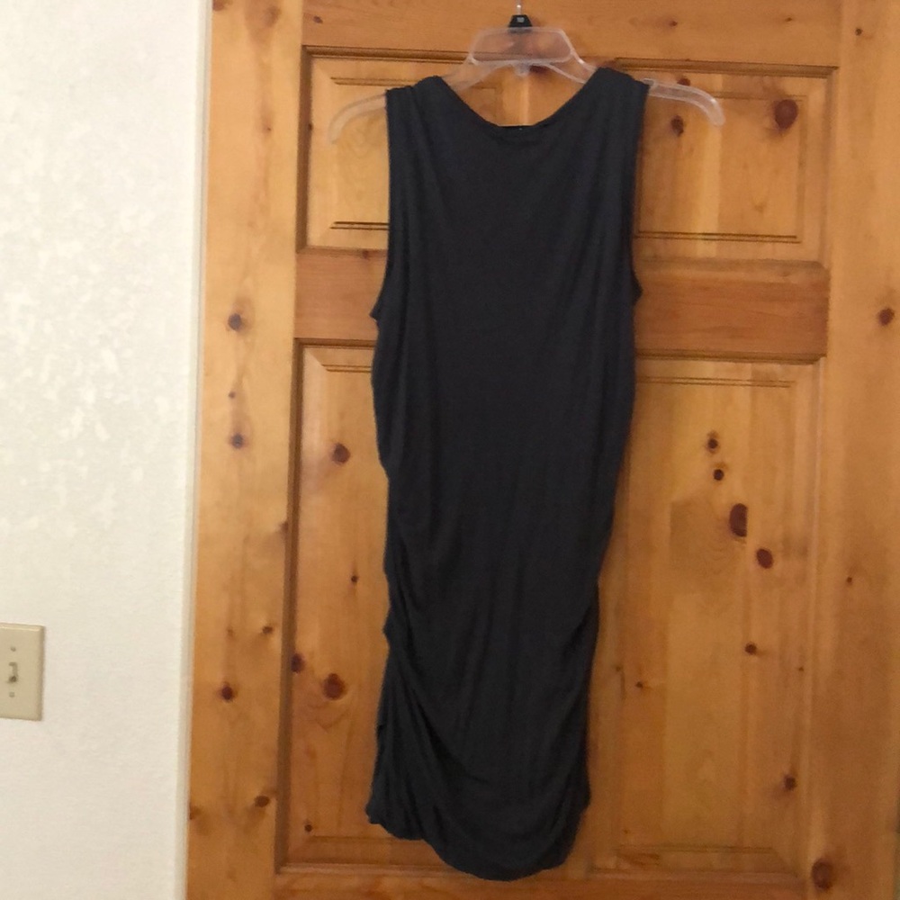 Cabi #586 Gray Ruched Tunic Tank Top Sz Xs View 4